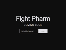 Tablet Screenshot of fightpharm.com